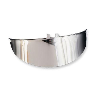 Highway Hawk H66-051 Štítek světla hladký 180mm chrom 1ks